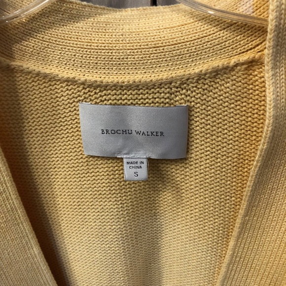 Brochu Walker Barai Belted Sundance Cardigan Small - Picture 5 of 6